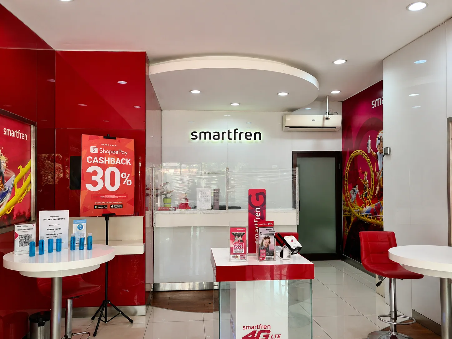 Smartfren Retail Store Construction
